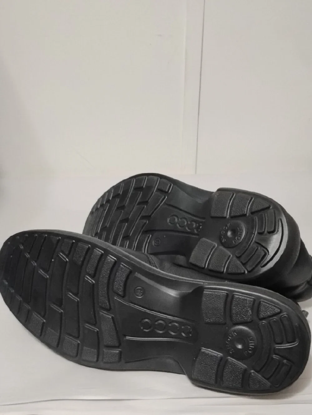 Ecco Turn Gtx Men's 44 Black Leather Chukka Boots